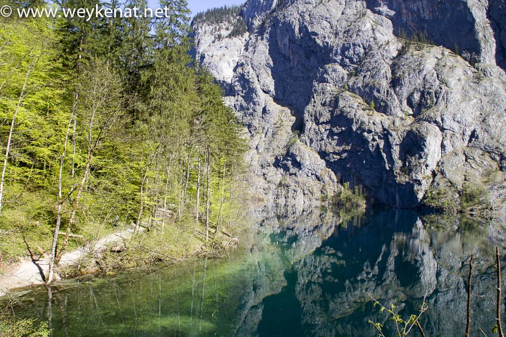 Wasserspiegelung am Obersee / Königssee