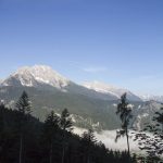 Frühnebel über Schönau und Berchtesgaden