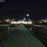 Abends auf der Seebrücke – Ahlbeck