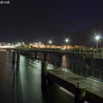 Abends auf der Seebrücke – Ahlbeck